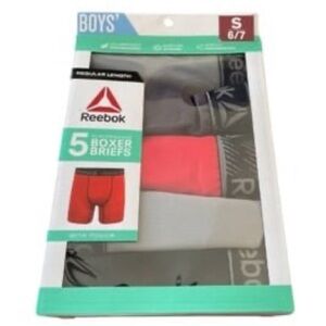 Boys 6/7 Reebok Boxer Briefs